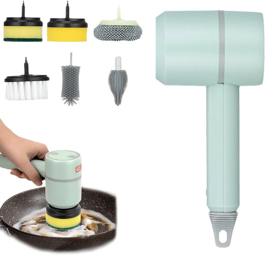 Rotating Versatile Dish Washing Tool